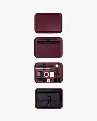 SATIN BURGUNDY