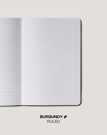 BURGUNDY + CARBON BLACK