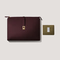 BURGUNDY/FIR GREEN