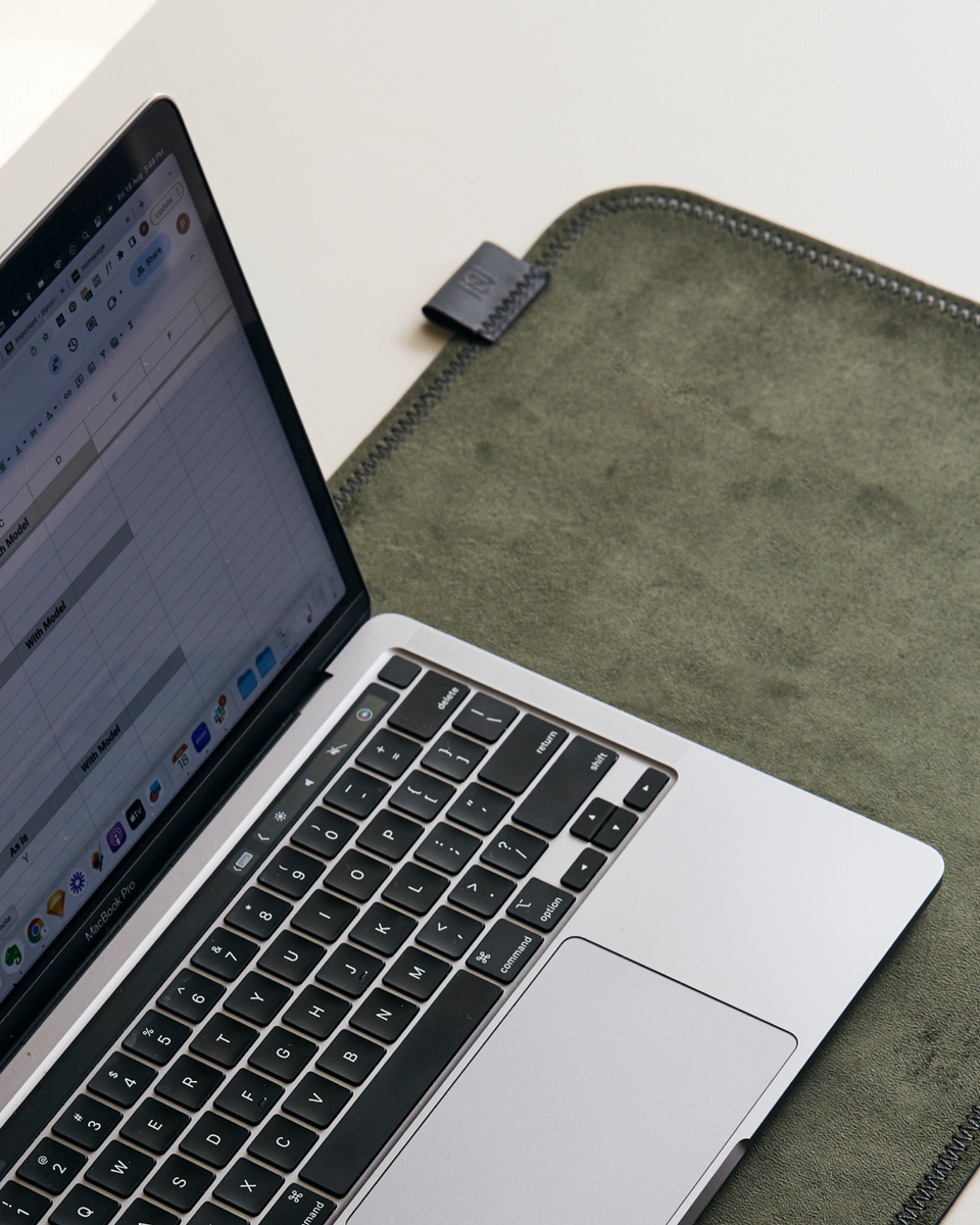 Versatile Desk Mat For Table | Vegan Suede & Easy Maintenance – NOOE