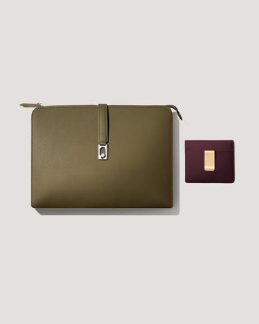 FIR GREEN/BURGUNDY